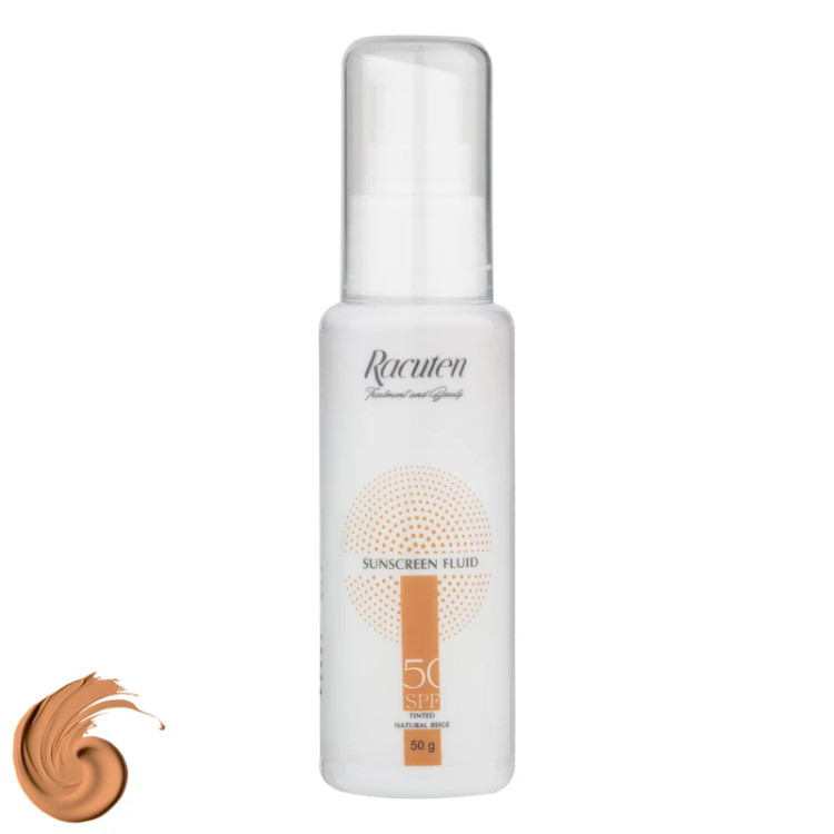ضد آفتاب فلوئیدی رنگی راکوتن SPF50
